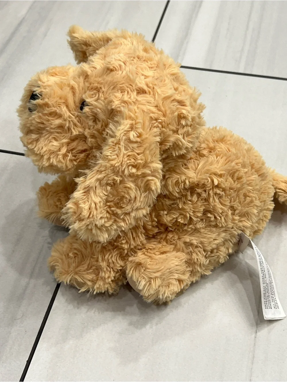 Warmies Intelex Plush Golden Doodle Dog Stuffed Animal Heat Cool Weighted 11